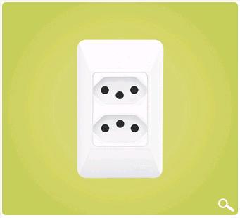 CONJ EXT FAME 2 TOMADAS 10A              1407 ref. 12.1417