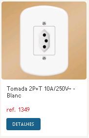 CONJ.M.FAME SB 1 TOMADA 10A 3744 ref. 12.6500