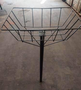 LIXEIRA GALVANIZ. P/ CALCADA QUADRADA MEDIA ref. 14.0054