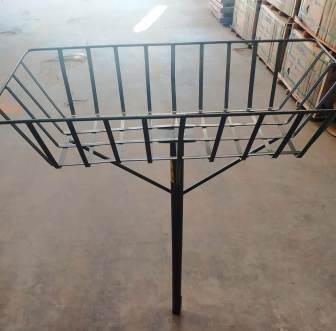 LIXEIRA GALVANIZ. P/ CALCADA QUADRADA GRANDE 1 PE ref. 14.1805