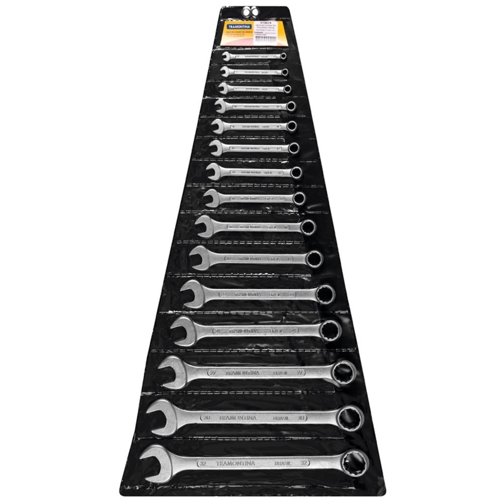 CHAVE COMBINADA  JOGO 6A32 15 PECAS TRAMONTINA ref. 14.1859