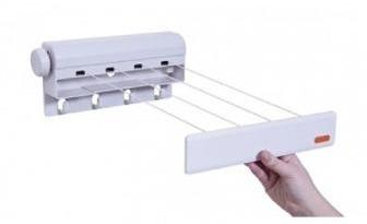 VARAL RETRATIL AUTOMATICO C/4 CORDAS 4.10 MT ref. 14.2046