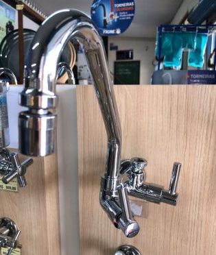 TORNEIRA 1/4V B.MOVEL PARA FILTRO / MAQUINA ALAVANCA ref. 1432