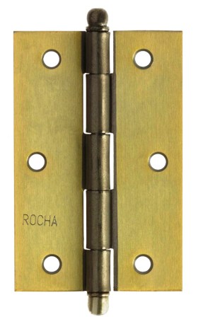 DOBRADICA 3PC ROCHA FOE OXIDADA 3.1/2 ref. 019126