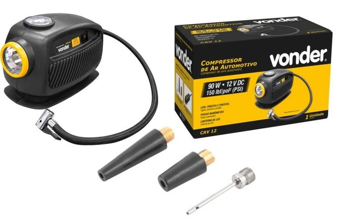 COMPRESSOR AR VONDER AUTOMOTIVO 12V CAV12 ref. 60.0056