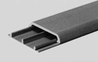 CANALETA PISO CONDUPISO CINZA AP2 DUPLA ref. 12.0994