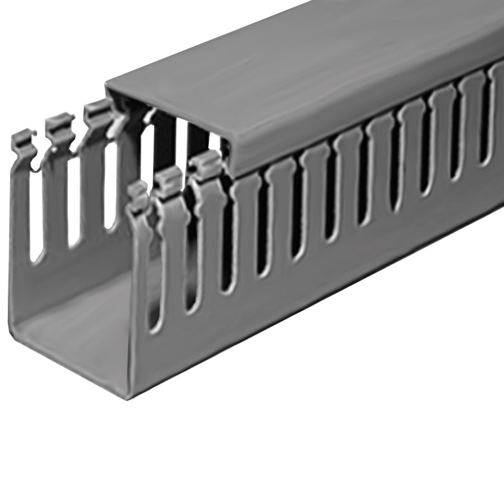 CANALETA EXT.ELESYS DND 30X30 CINZA 2MT ref. 12.0995