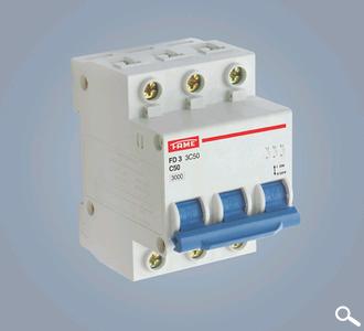 DISJUNTOR DIN FAME 3 TRIPOLAR  10-A ref. 018822
