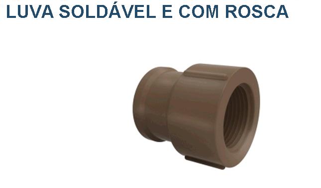 LUVA LR TIGRE 3/4X3/4 ref. 09.1880