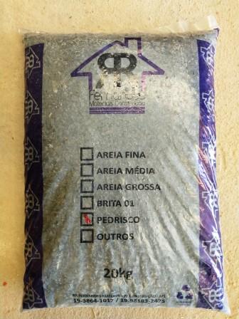 SACO C/ PEDRISCO          20 KILOS ref. 020982