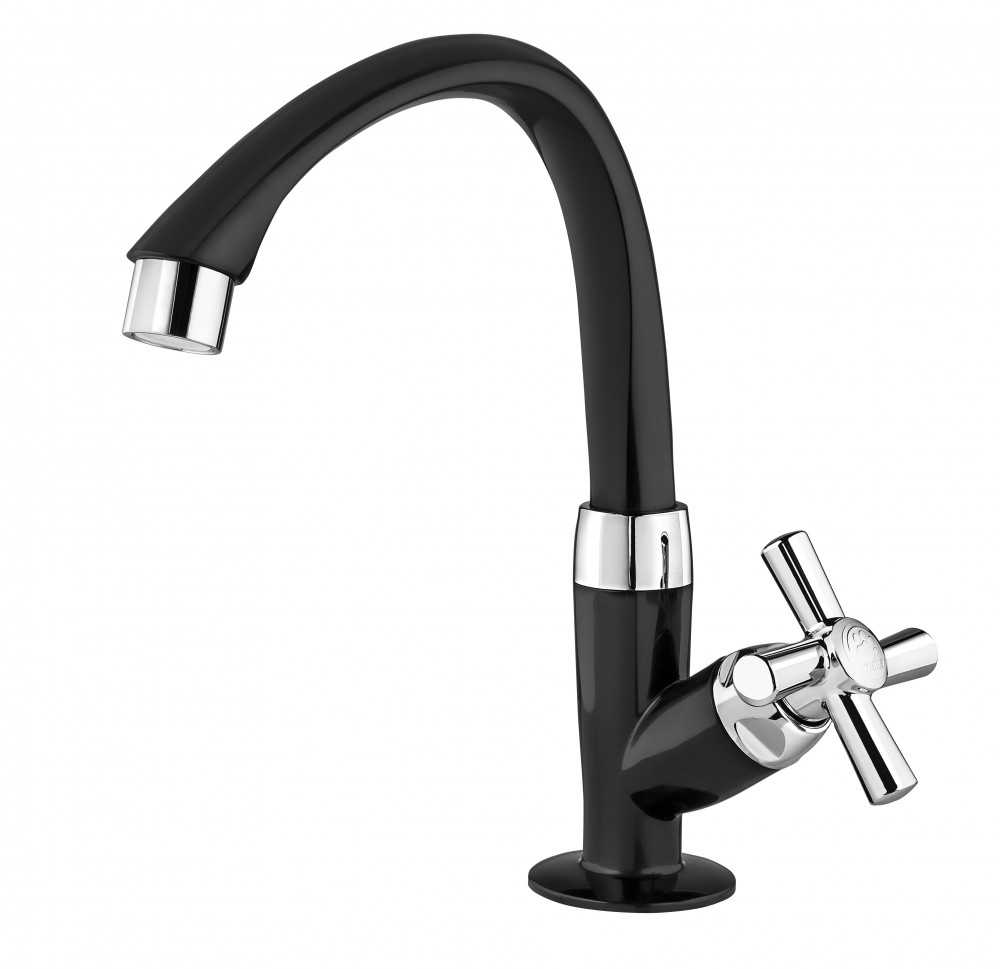 TORNEIRA PL. TIGRE CROSS B.MOV. LAVAT. PRETA ref. 023713