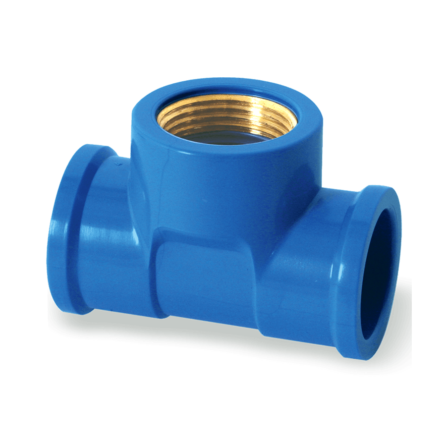 TEE AZUL KRONA 3/4 X 1/2 ref. 023935