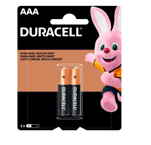 PILHA ALC.MOD- AAA PALITO C/02 DURACELL ref. 026400