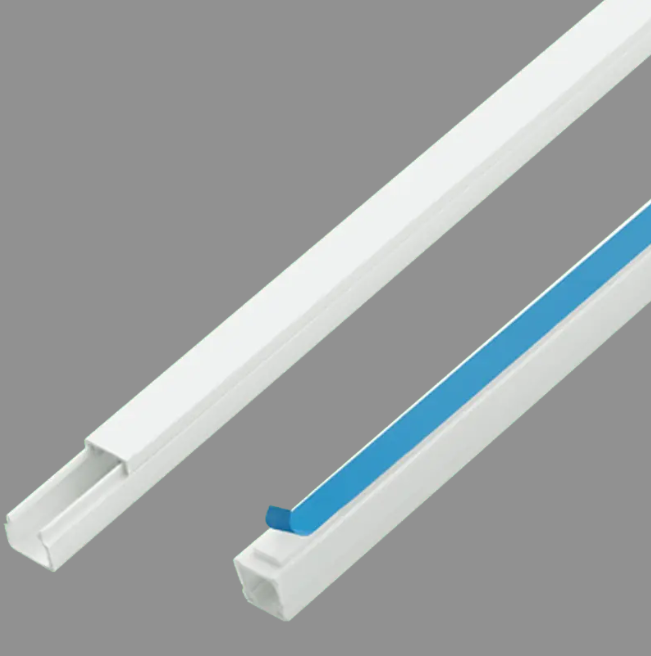 CANALETA EXT. 1 FIO 10X10X2,00 C/ FITA 3674 BRANCA FAME ref. 026484