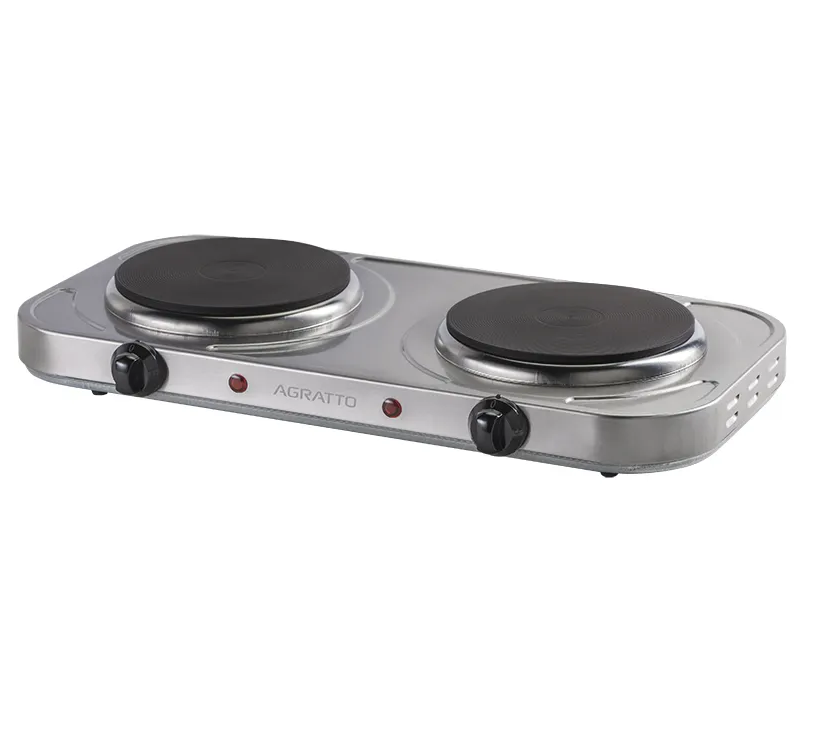 FOGAO 2 BOCAS ELETRICO AGRATTO 127V X 2000W FM-01 ref. 026688