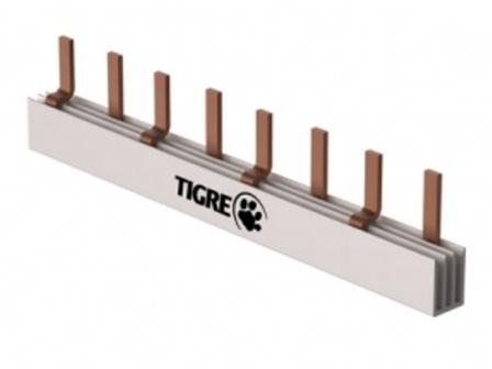BARRAMENTO PENTE 2 BIPOLAR 28 DIN - 1MT ref. 09.0216