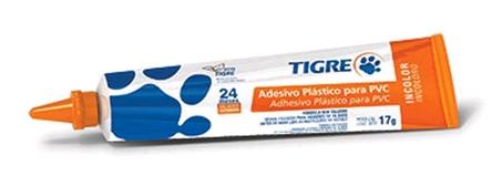COLA CANO ADESIVO PVC TIGRE          17GR ref. 09.0700