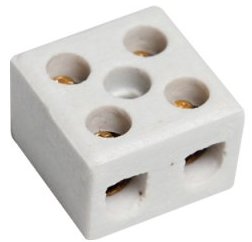 CONECTOR PORCELANA 16M 2-P. 8766 ref. 12.0084