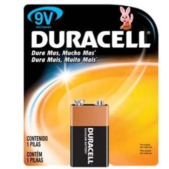 PILHA ALC.MOD- BATERIA 9V DURACELL ref. 12.1232