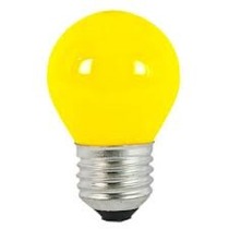 LAMPADA BOLINHA 15W X 110 AMARELA ref. 12.3270