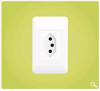 CONJ EXT FAME 1 TOMADA 10A               1405 ref. 12.4022