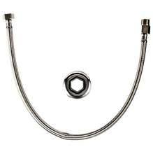 ENGATE CROMADO FLEXIVEL M.INOX 60CM RENO ref. 160R