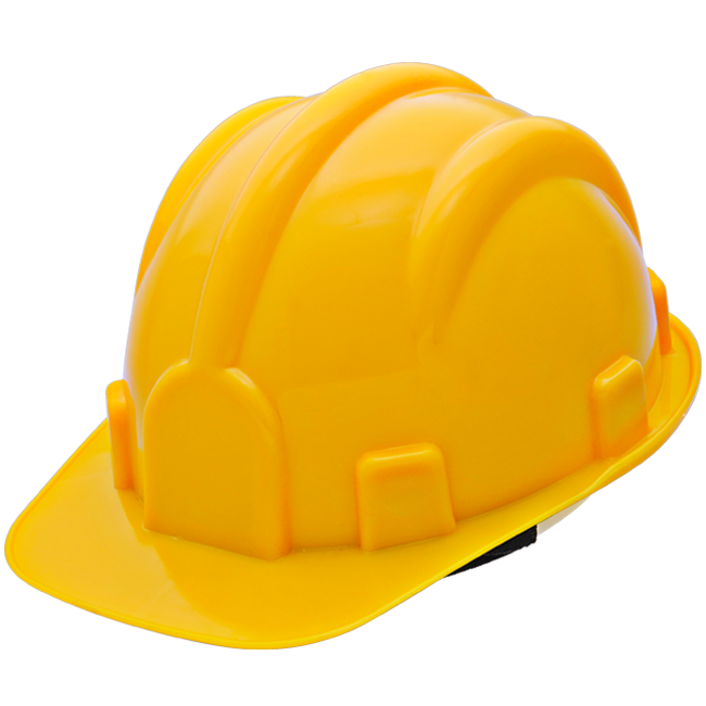 CAPACETE PEDREIRO AMARELO CLASSE B ref. 14.0080