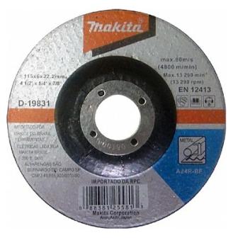 DISCO DESBASTE A 4.1/2X7/8 ACO ref. 14.0540