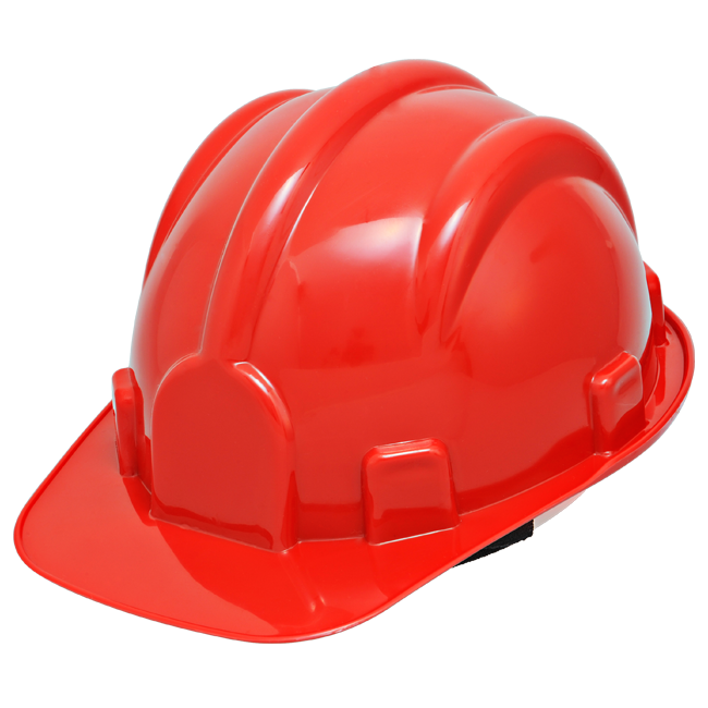 CAPACETE PEDREIRO VERMELHO CLASSE B ref. 14.0729