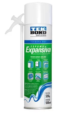 SPRAY  ESPUMA EXPANS. 500ML 320G TEKBOND ref. 14.1738