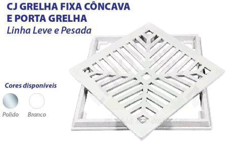 GRELHA ALUMINIO C/CAIX.COC.020 BR ref. 31.0028