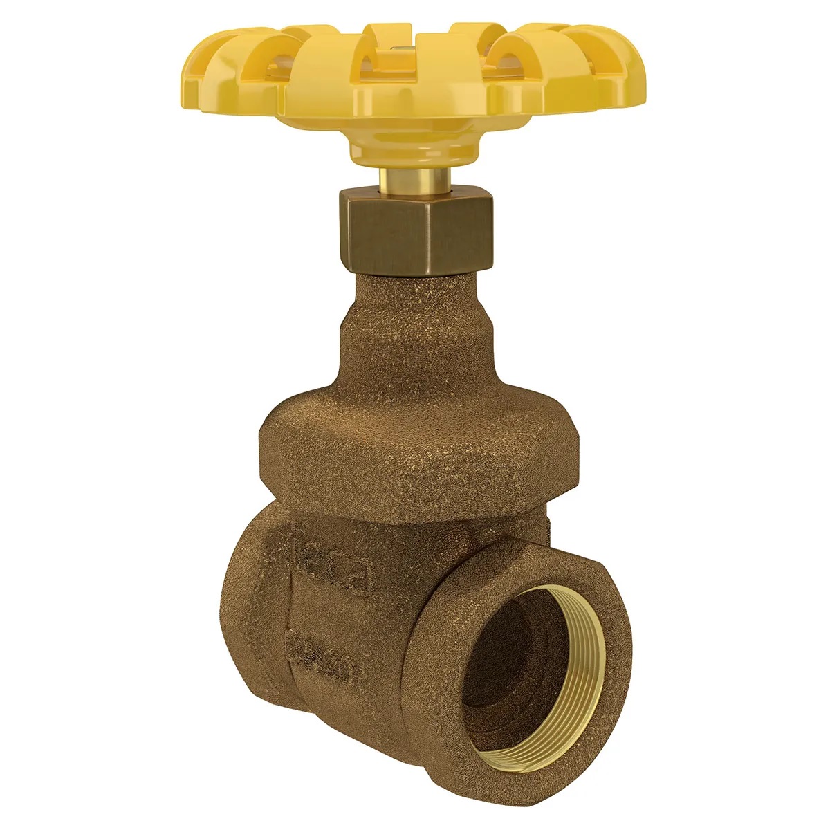 REGISTRO DECA GAVETA BRUTO 1502 AMARELO A 1/2 INDUSTRIAL ref. 027268