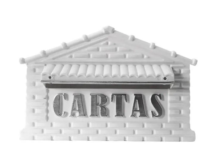 CAIXA CARTA PLASTICA N.04 MEDIA BRANCA ref. 018317