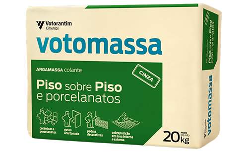 ARGAMASSA  VOTOM.AC+  PISO/PISO E PORCELCZ.20KG ref. 018922