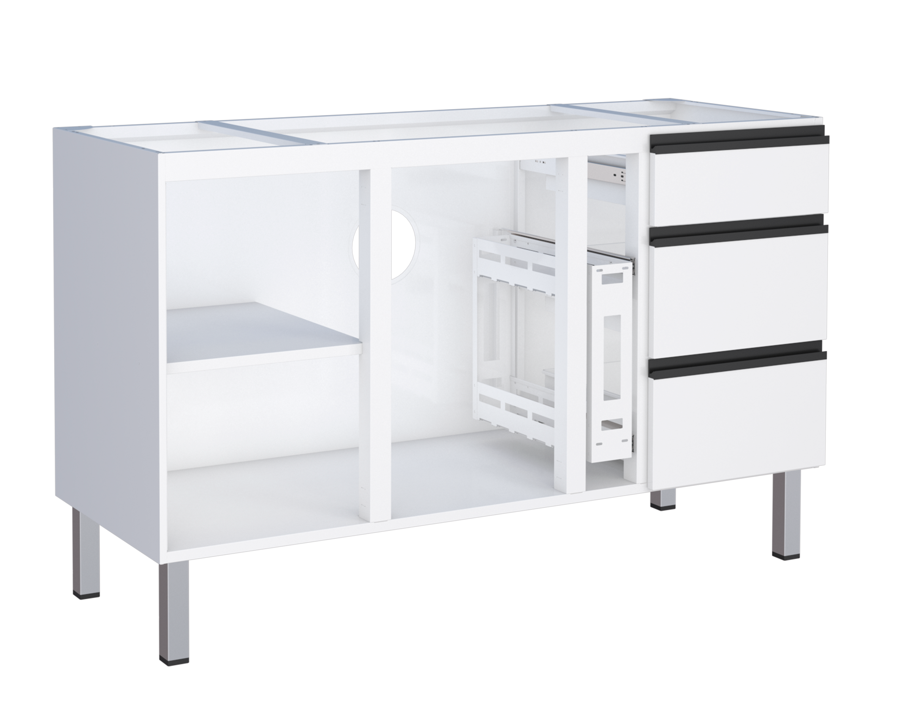 GAB. COZ. ACO 150 GAIA BRANCO ref. 019413 - Imagem 2