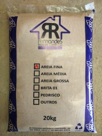 SACO C/ AREIA FINA          20 KILOS ref. 020978