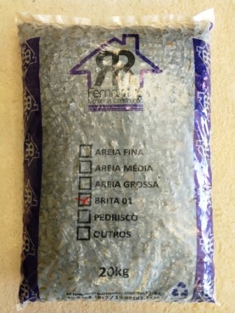 SACO C/ PEDRA N.01        20 KILOS ref. 020981