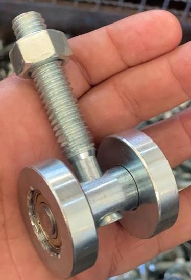 ROLDANA P/ PORTAO GUIA METAL DUPLO 1.1/2 ref. 023398