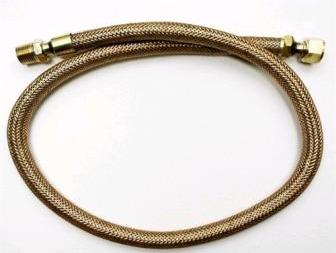 GAS ENGATE FLEX. METAL TOMBACK M/F 2.00MT X 1/2 ref. 023830