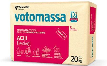 ARGAMASSA  VOTOM.AC -III  FLEXIVEL BRANCA 20KG ref. 023919