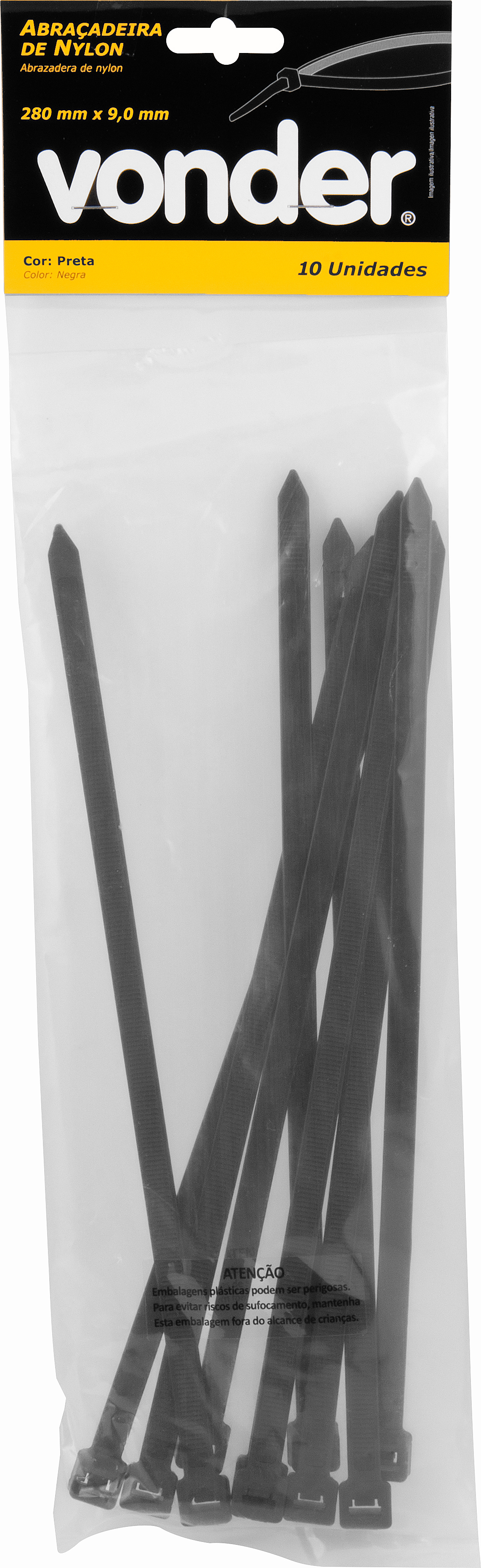 ABRAC. NYLON PTO 9,0MMX280 EMB.010PC ref. 025342 - Imagem 2