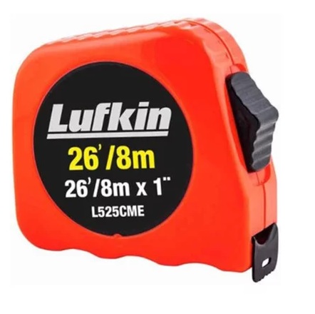 TRENA C/TRAVA LUFKIN LARANJA 08 MTS ref. 025529