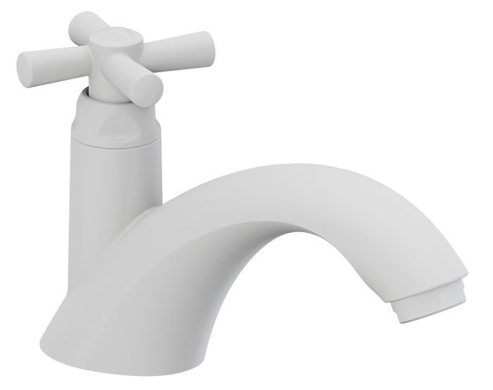 TORNEIRA PL. TIGRE CROSS LAVATORIO BCA ref. 026213