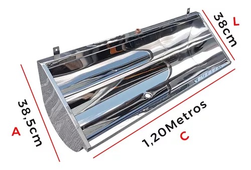 MICTORIO INOX COLETIVO 1.20MT CENTRAL PADRAO ref. 026698