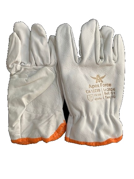 LUVA PROTECAO VAQUETA PETROLEIRA APEX TAM: 10 ref. 026817