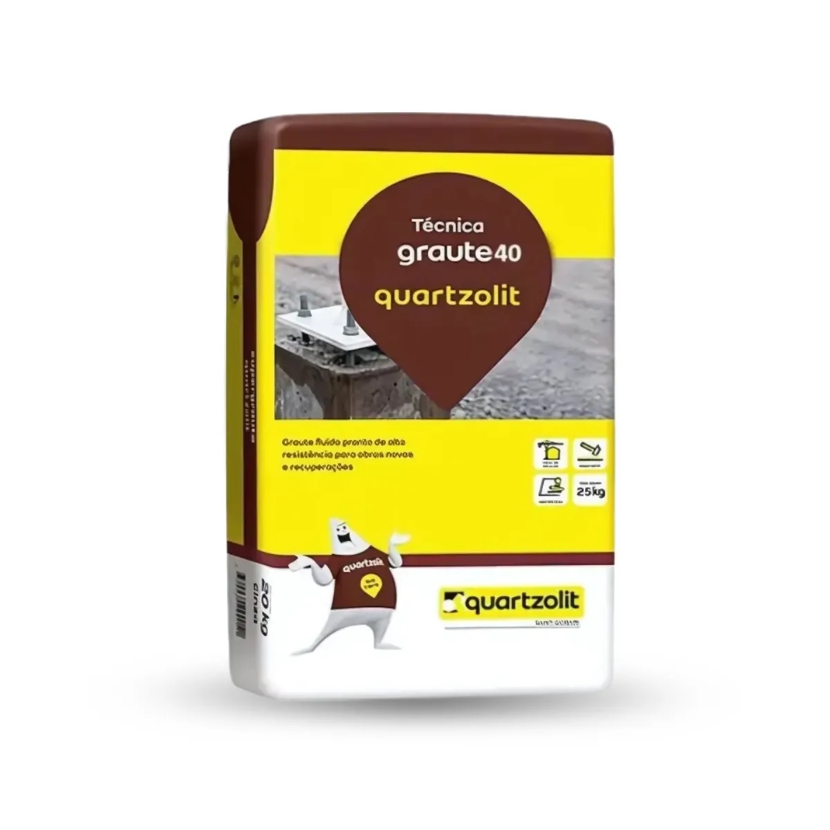 GRAUTE 40 QUARTZOLIT SACO 25 KG ref. 027359