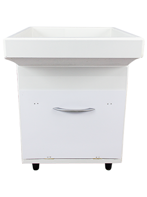 TANQUE C/PE AZULEJO C/GABINETE AZULEIJO BRANCO ref. 027372