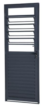 PORTA ACO BRASIL U MIST BASCULANTE 80 DIR ref. 04.0026