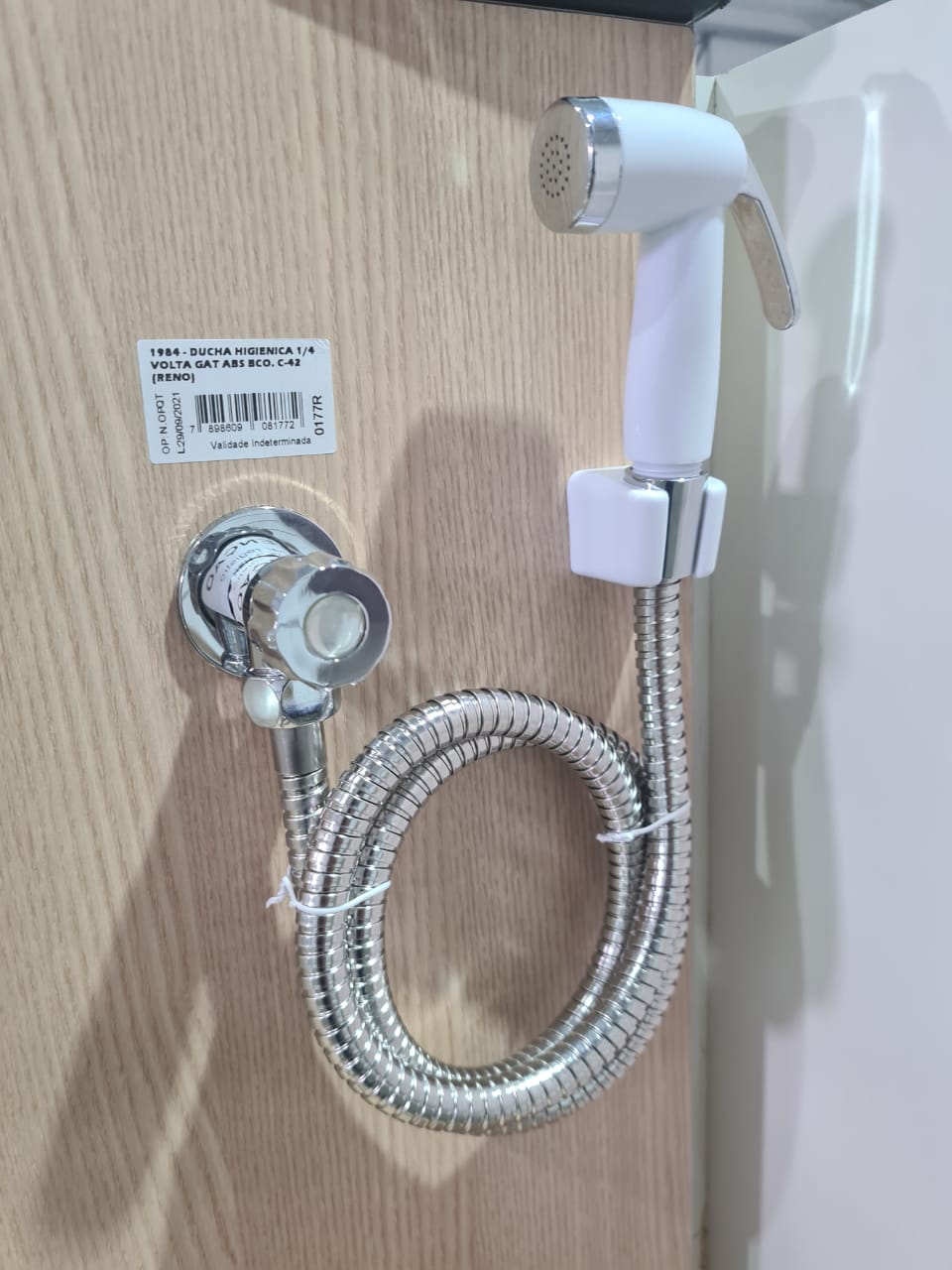DUCHA HIGIENICA M.ABS 1/4V C41 GATILHO CROMADO ref. 113R