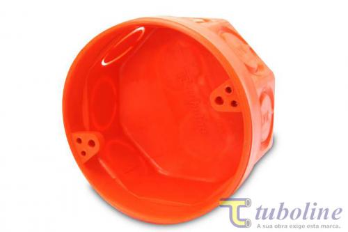 CAIXINHA LUZ 3X3 TUBOLINE P.V.C ANTI-CHAMA LJ/AM ref. 12.1136